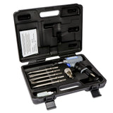 ABAC Martillo Cincelador 10 mm PRO - Kit completo (cincel puntiagudo y plano de 175 mm, separador de láminas, cortapernos y extractor) - Peso : 1,9 kg