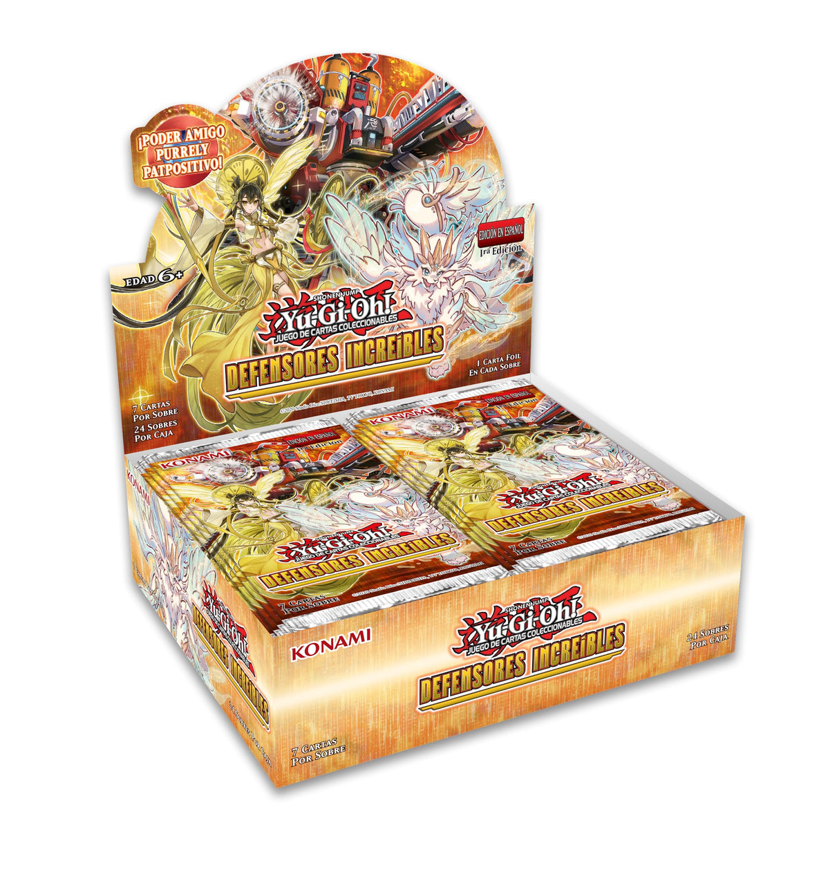 Yu-Gi-Oh! Juego de cartas coleccionables, defensores increíbles (idioma Español)