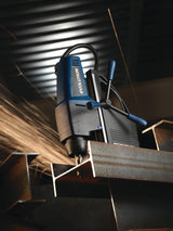 Evolution Power Tools EVOMAG42 Taladro magnético industrial para acero calidad industrial, para puentes, viga vigas en I y bastidores, Sistema Integrado De Refrigerante, 28 mm