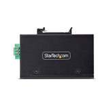 StarTech.com Switch Ethernet Industrial de 5 Puertos no Gestionado IP30-100/1000 - Pared/Carril DIN - IP30-9~60VDC - TAA