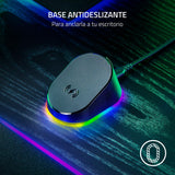 Razer Mouse Dock Pro & Charging Puck - Base de carga inalámbrica magnética & módulo para ratones compatibles, Hyperspeed 4K, iluminación 8 RGB Chroma) - Negro