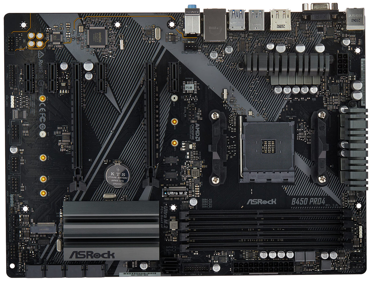 B450 PRO4 R2.0 ATX AM4 4 DDR4 CPNT