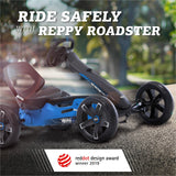 BERG Pedal Gokart Reppy Roadster con Caja de Sonido en el Volante| Coche de Pedales, Seguro y Estabilidad, Juguete para niños Adecuado para niños de 2,5 a 6 años