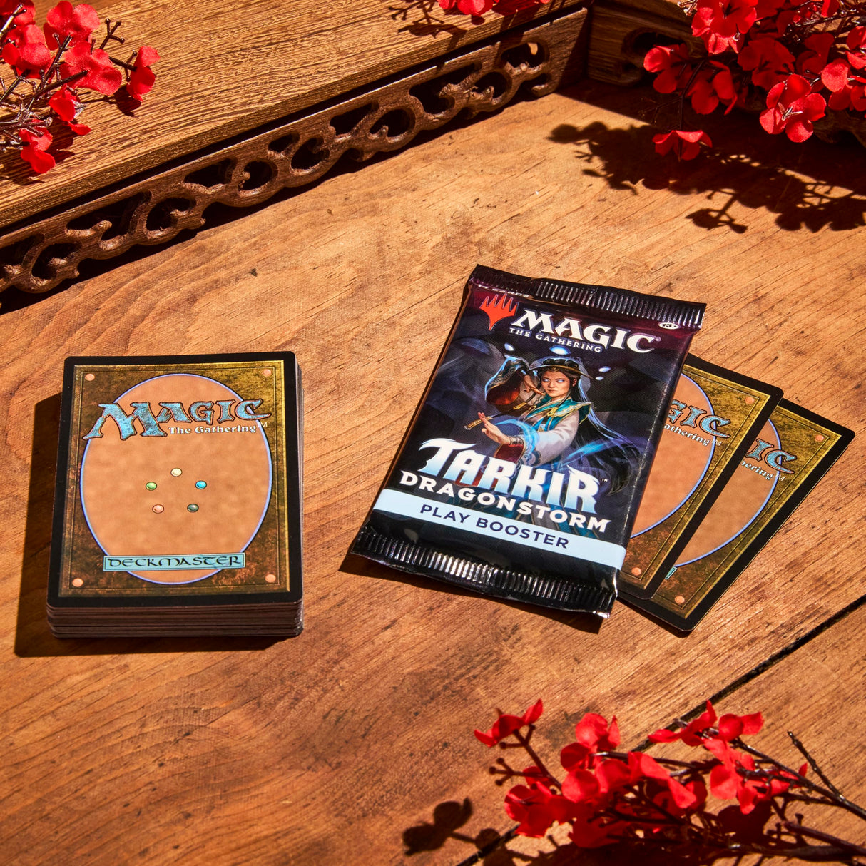 Caja de sobres de juego de Tarkir: tormenta dracónica de Magic: The Gathering (Versión en Inglés)