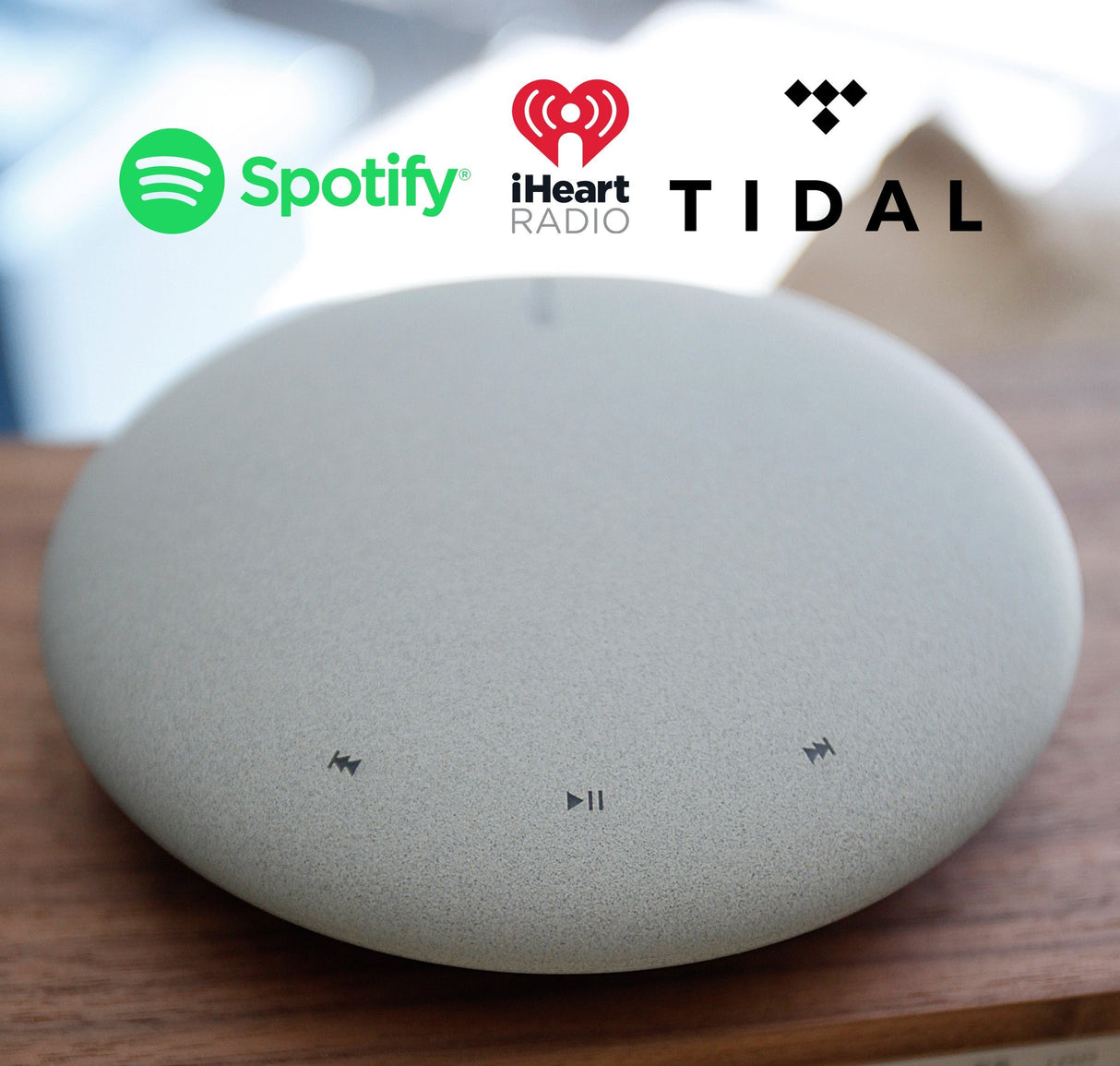 MUZO - Receptor de Audio Wi-Fi de Cobblestone – Transmite música Desde teléfono, Airplay, NAS, Multi-habitación, Hacer Sus Altavoces inalámbricos