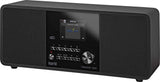 Imperial DABMAN i200 Internet/Dab+ Radio (Sonido estéreo, Radio por Internet/Dab+/Dab/FM, WiFi, LAN, Entrada Auxiliar, Salida de línea, Salida de Auriculares, Spotify) Negro, 32 x 13,5 x 11 cm