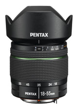 Pentax 18-55 mm f/3.5-5.6 AL WR - Objetivo para Pentax (distancia focal 28-85mm, apertura f/3.5) color negro