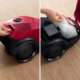 Bosch - Aspirador con Bolsa, Serie 2, Ligero, 3,5 litros, Rojo, BGBS2RD1