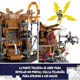 LEGO 76261 Marvel Batalla Final de Spider-Man, Recrea la Escena de No Way Home con 3 Minifiguras de Peter Parker, Duende Verde, Electro, Hombre de Arena, Ned, Dr Strange y MJ, Maqueta Coleccionable