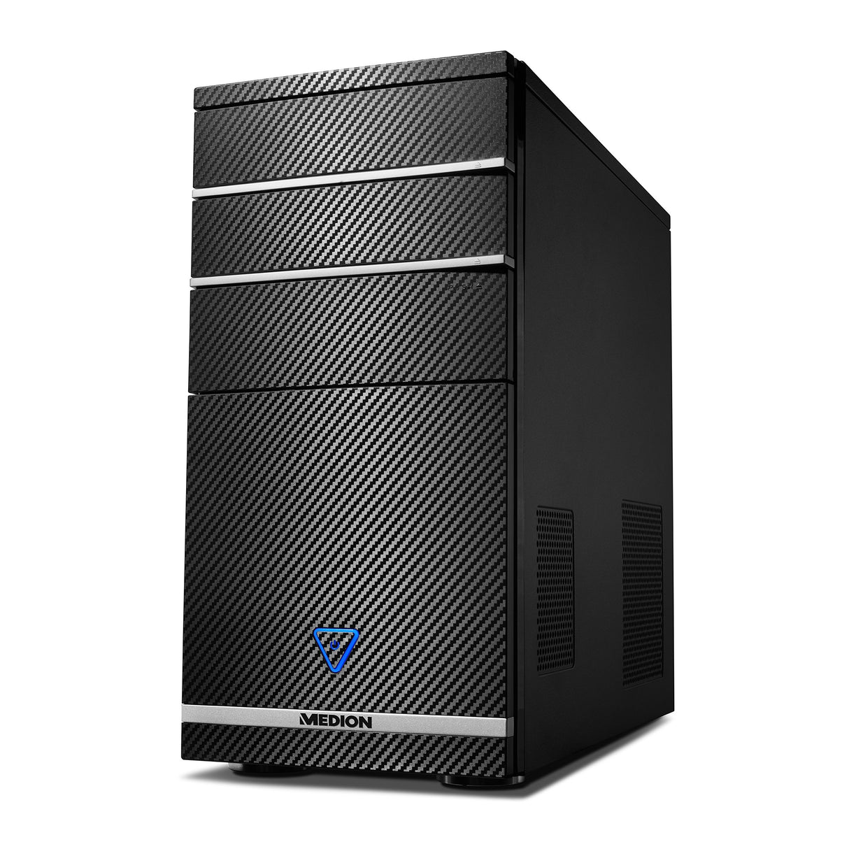 MEDION AKOYA P62006 - Ordenador de sobremesa (Intel Core i7-8700, RAM de 8GB, HDD de 1TB y SSD de 128GB, Intel UHD Graphics 630, Sin sistema operativo), Negro