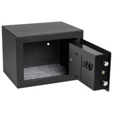 HomeSafe HV17E Caja Fuerte con Código Digital - 17x23 x17cm (HxAxP) - Para Seguridad en el Hogar, Almacenaje, Ahorros o Dinero en Efectivo