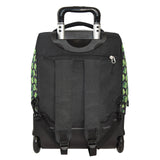 Franco Cosimo Panini Zaino, Mochila ORG.Trolley Premium Minecraft Movie Unisex niños, Negro/Verde, Medium