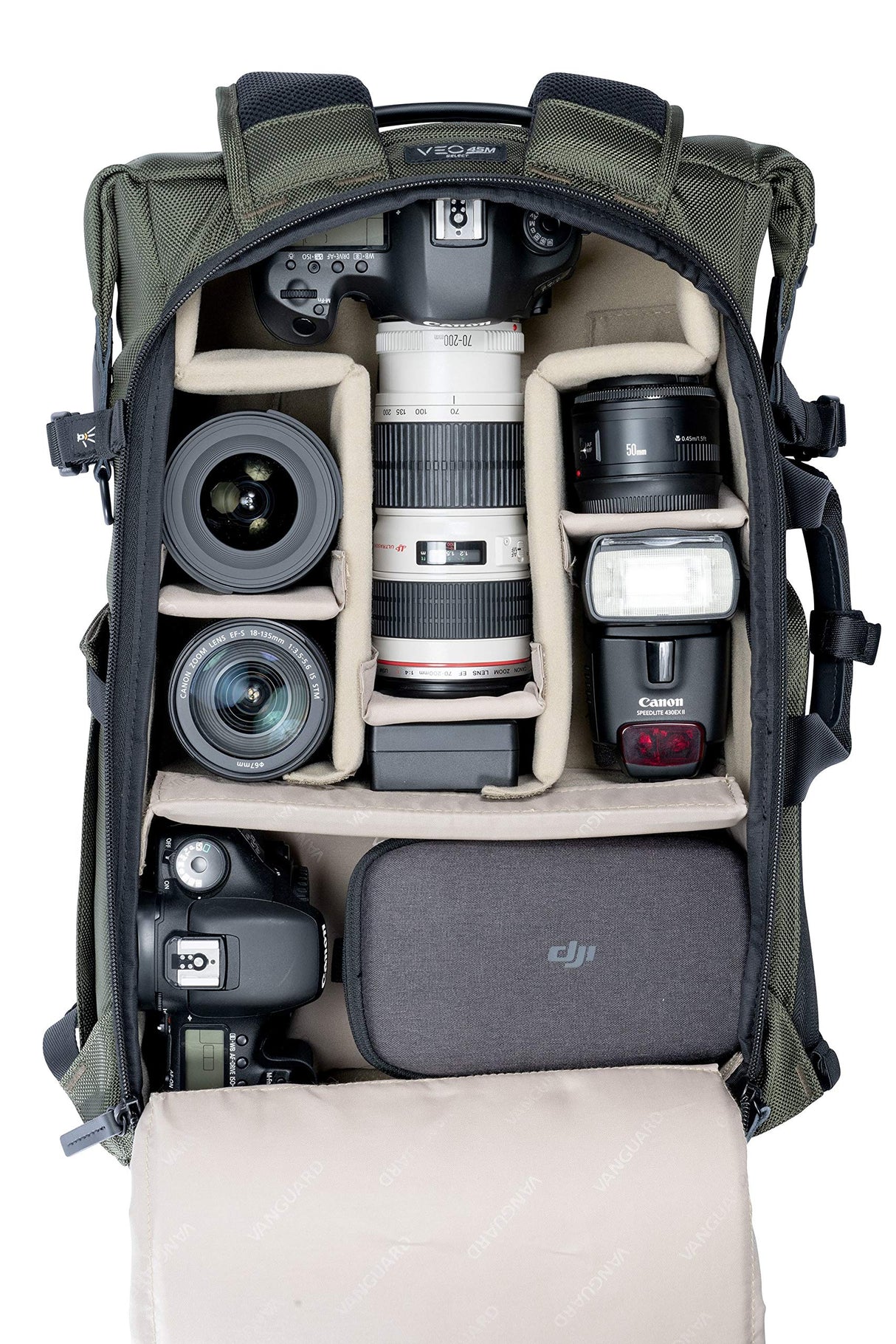 Vanguard Veo Select 45M GR - Mochila y Bolso fotográfico y portátil