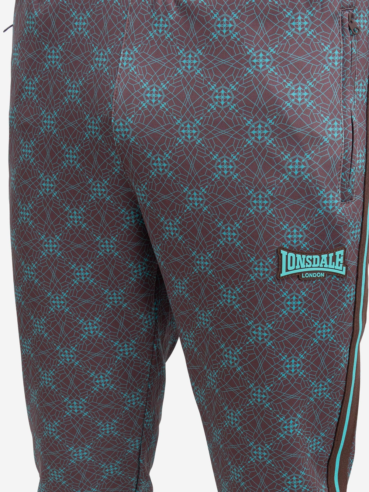 Lonsdale Before 8 Traje, Marrón/Turquesa, M Hombres