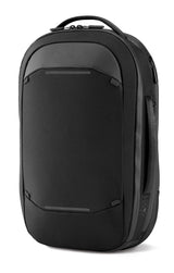 Gomatic Navigator Backpack 15-21 L Black | Mochila de Viaje | Mochila para el Portátil | Equipaje de Mano | Mochila para el Gimnasio | Bolsa de Mano | Mochila de Día | Ampliable | Resistente al Agua