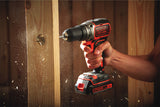 BLACK+DECKER BL186KB Taladro Atornillador 18V Motor Brushless Incluye 2 Baterias de Litio 1.5Ah Cargador y Maletin