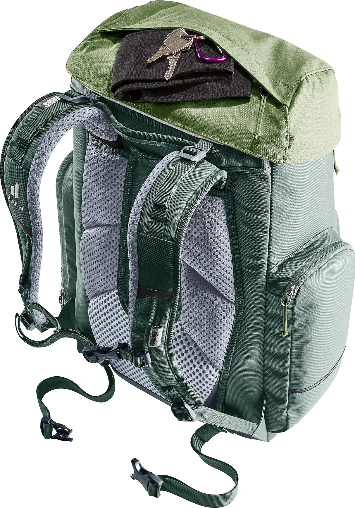 Deuter - Scula, Mochila escolar Unisexo, ivy-khaki, 30 Liter -