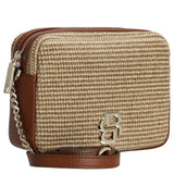 BOSS B Icon Crossbody RF, Bandolera para Mujer, Natural, One Size