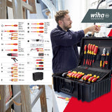 Wiha Juego de herramientas para electricistas Competence XL en surtido, de 83 unid. incl. caja de herramientas (40523)