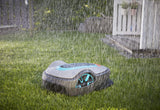 Gardena set smart SILENO life: robot cortacésped para superficies de < 750 m², control mediante aplicación del sistema smart, pasarela smart, versión ES (año modelo 2019) (19113-34)