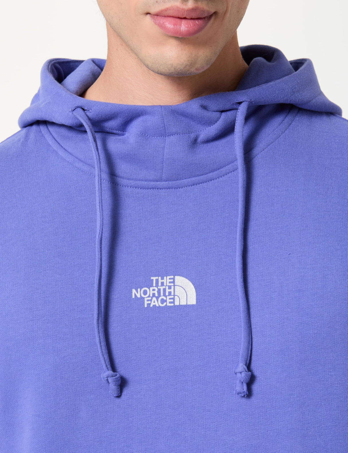 THE NORTH FACE NF0A8C3C6IF U Never Stop Relaxed Hoodie Sweatshirt Hombre Indigo Plum Tamaño XL