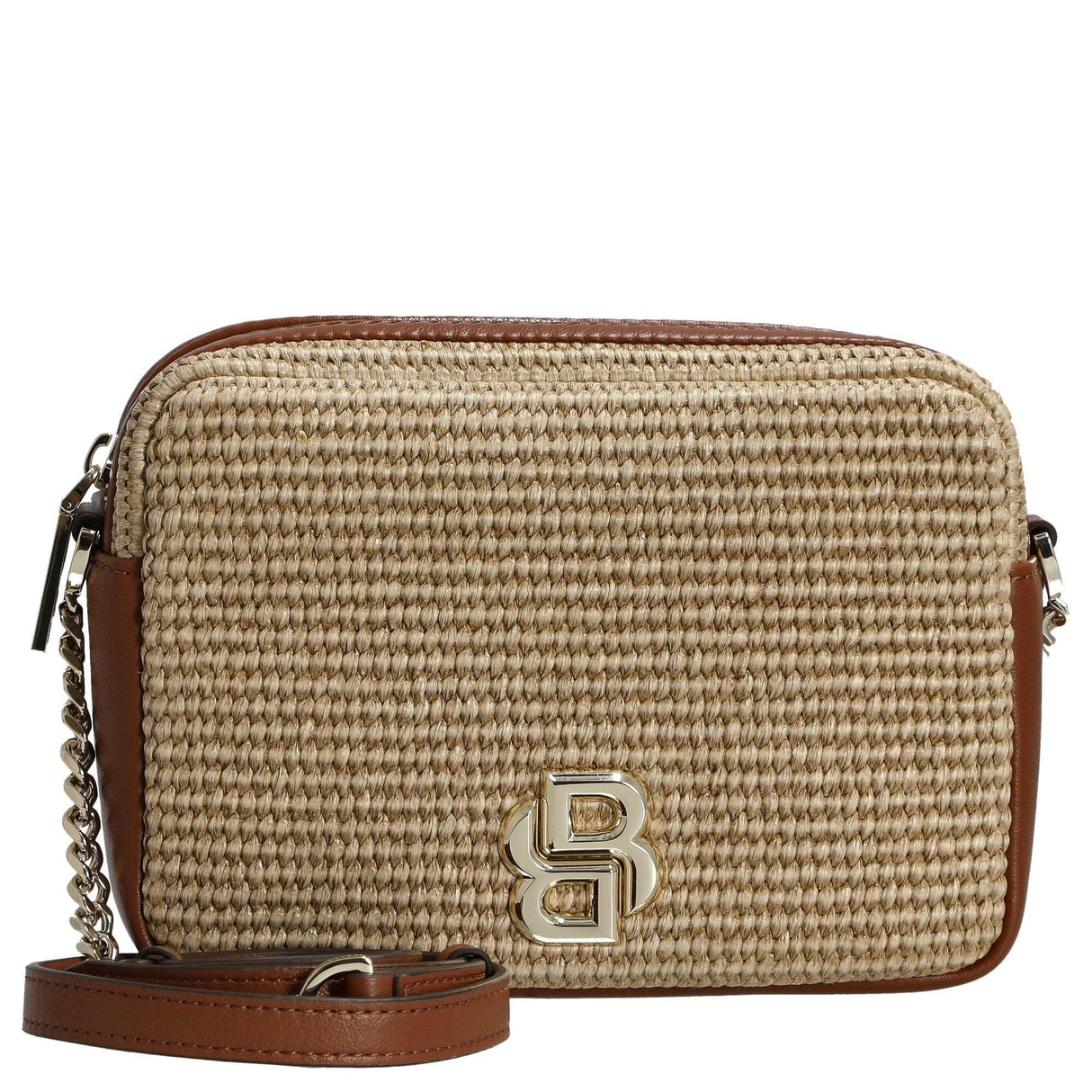 BOSS B Icon Crossbody RF, Bandolera para Mujer, Natural, One Size