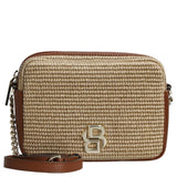 BOSS B Icon Crossbody RF, Bandolera para Mujer, Natural, One Size