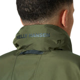 Helly Hansen Hombre Chaqueta Impermeable Dubliner, Verde, 3XL