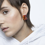 Swarovski Pendientes de Aro Curiosa para Mujer, Pendientes de Cristal, Colección Curiosa de Swarovski