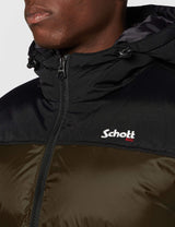 Schott NYC UTAH2, Chaqueta para Unisex adulto, Kaki, L