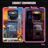 Numskull Quarter Arcades Space Invaders I Edición de Coleccionista Mini Arcade - Réplica Auténtica de Madera a Escala 1/4, ROM Original, Batería Recargable y Altavoces de 3W para Fans del Retro