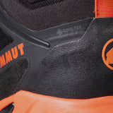Mammut Sapuen High GTX Hombre Negro-Rojo Vivo 8.5