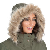 BETTANY - FEMALE DLX DOWN JACKET- T: XL_ C: BASIL