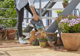 GARDENA EasyClean 9339-20 Aspirador de mano para exterior, Li aspirador con batería para partículas húmedas y secas, batería integrada