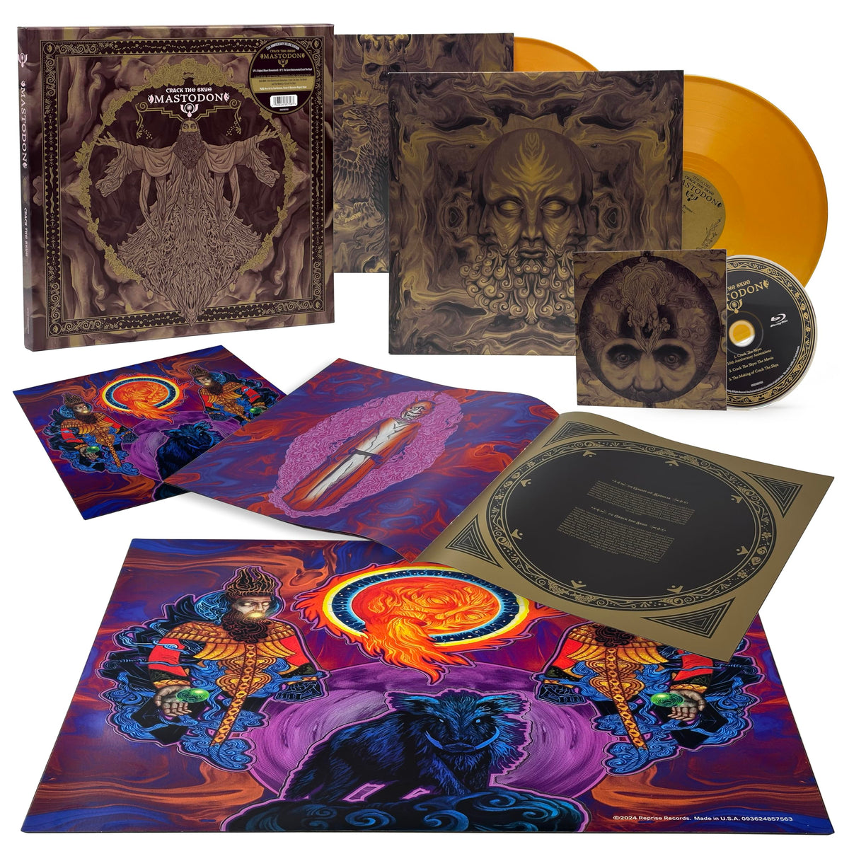 Crack The Skye (15th Anniversary Edition) Box Deluxe (2LP Color Dorado + Bluray) + Memorabilia [Vinilo]