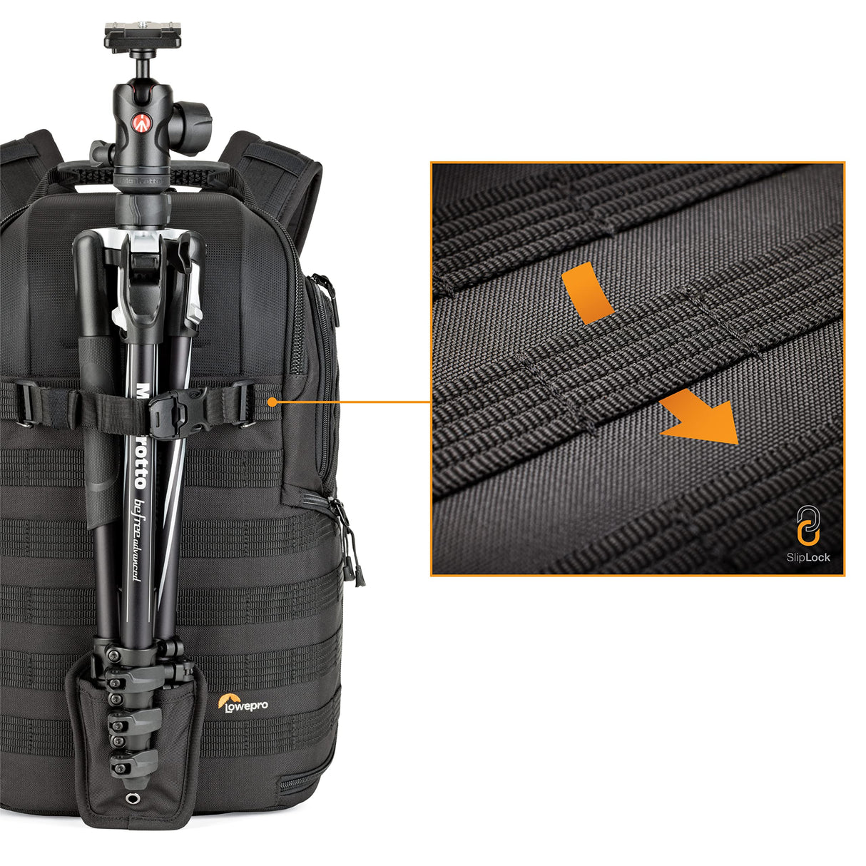 Lowepro ProTactic 450 AW II versión previa, Black Pro Mochila Modular para Portátil hasta 15 pulg., Tablet, Canon/Sony Alpha/Nikon DSLR, CSC Sin Espejo y Drones dji Mavic LP37177-GRL, Negro