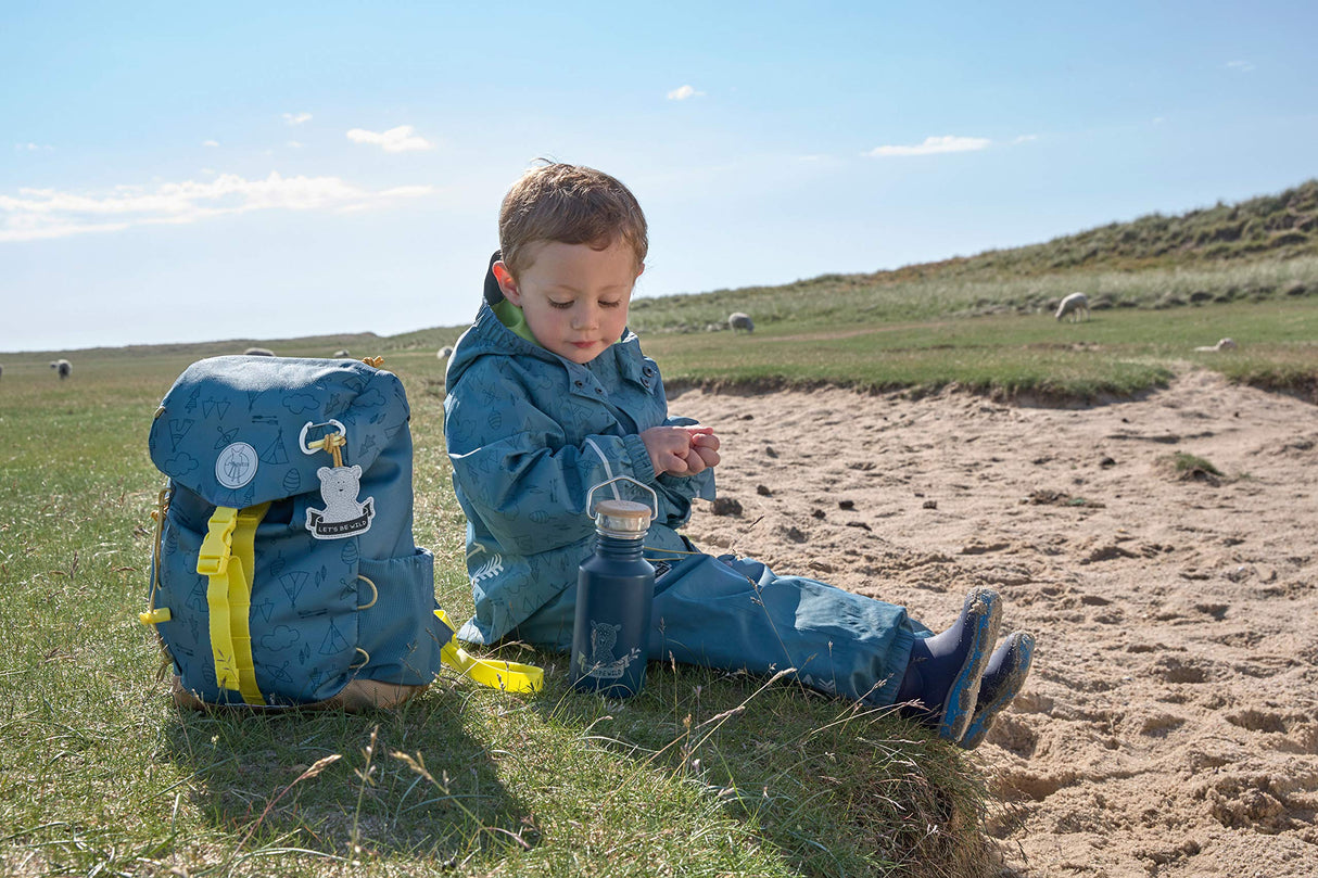 Lässig Mochila Infantil / Backpack Adventure Big Azul, Luggage Kids Unisex Child, Azul (Blue), 25 5 X 13 X 38 Cm