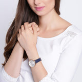 Fossil ES3843 Reloj Analógico de Cuarzo para Mujer con Correa de Piel