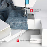 ALFA Next 40+ Spring Maquina De Coser, Azul, 30 X 19 X 37 Cm