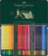 Faber-Castell 110060 - Estuche de Metal con 60 Ecolápices Polychromos - Multicolor