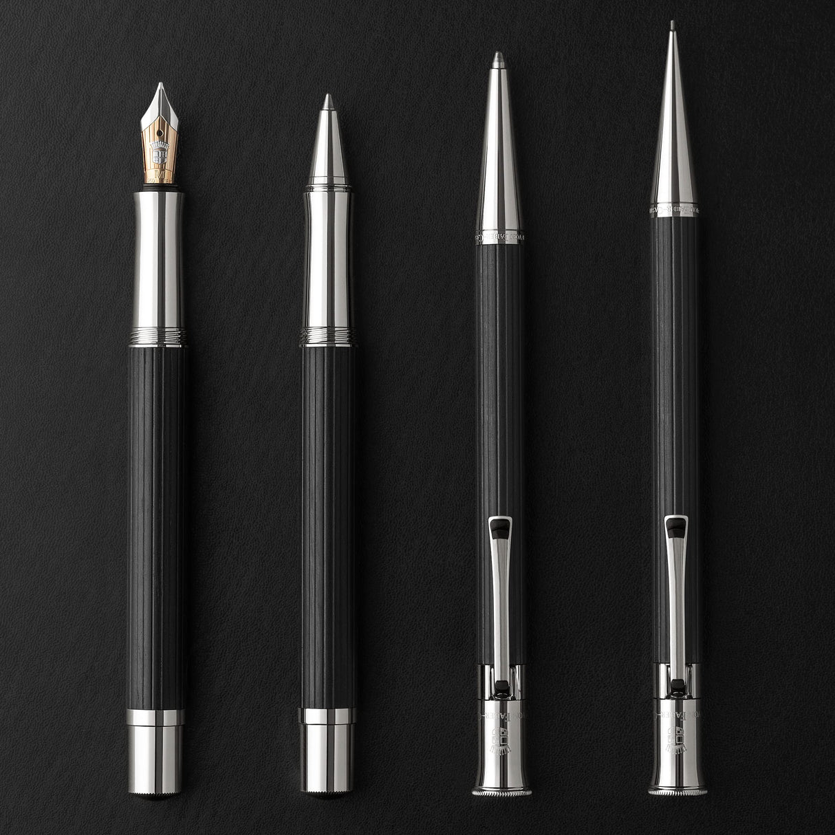 Graf von Faber-Castell 145531 Bolígrafo Línea Clásica, Ébano