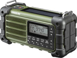 Sangean MMR-99 Radio Recargable de Emergencia, Am/FM - RBDS Bluetooth (Aux) Multi-Powered