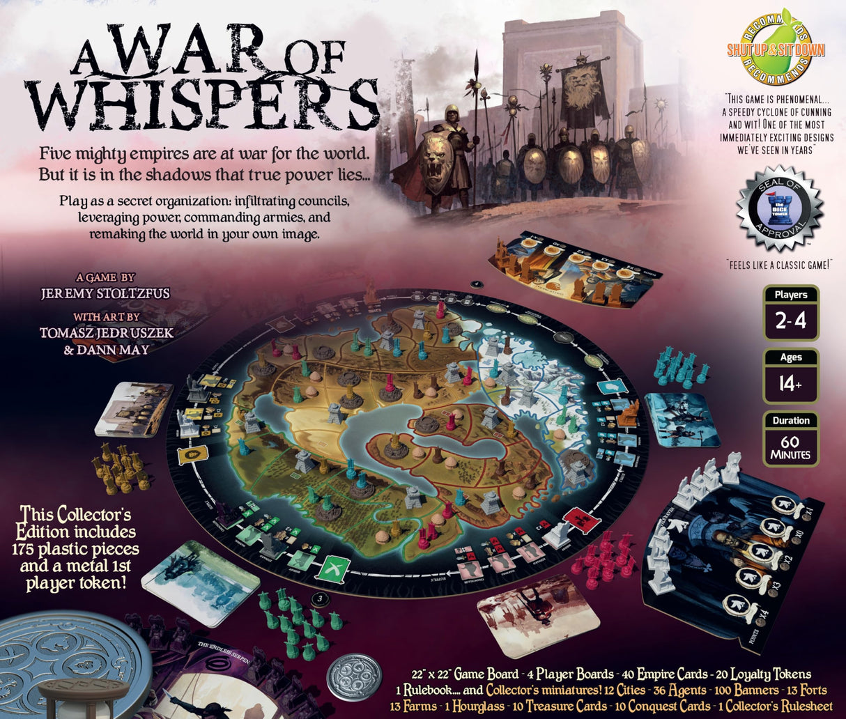 Starling Games A War of Whispers Edición Coleccionista