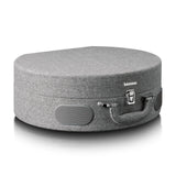 Lenco Tocadiscos LS-66 - Recepción y transmisión Bluetooth®, 2 altavoces integrados, extractor magnético AT3600, transmisión por correa, parada automática, 33/45 rpm, conector RCA, carcasa de madera,