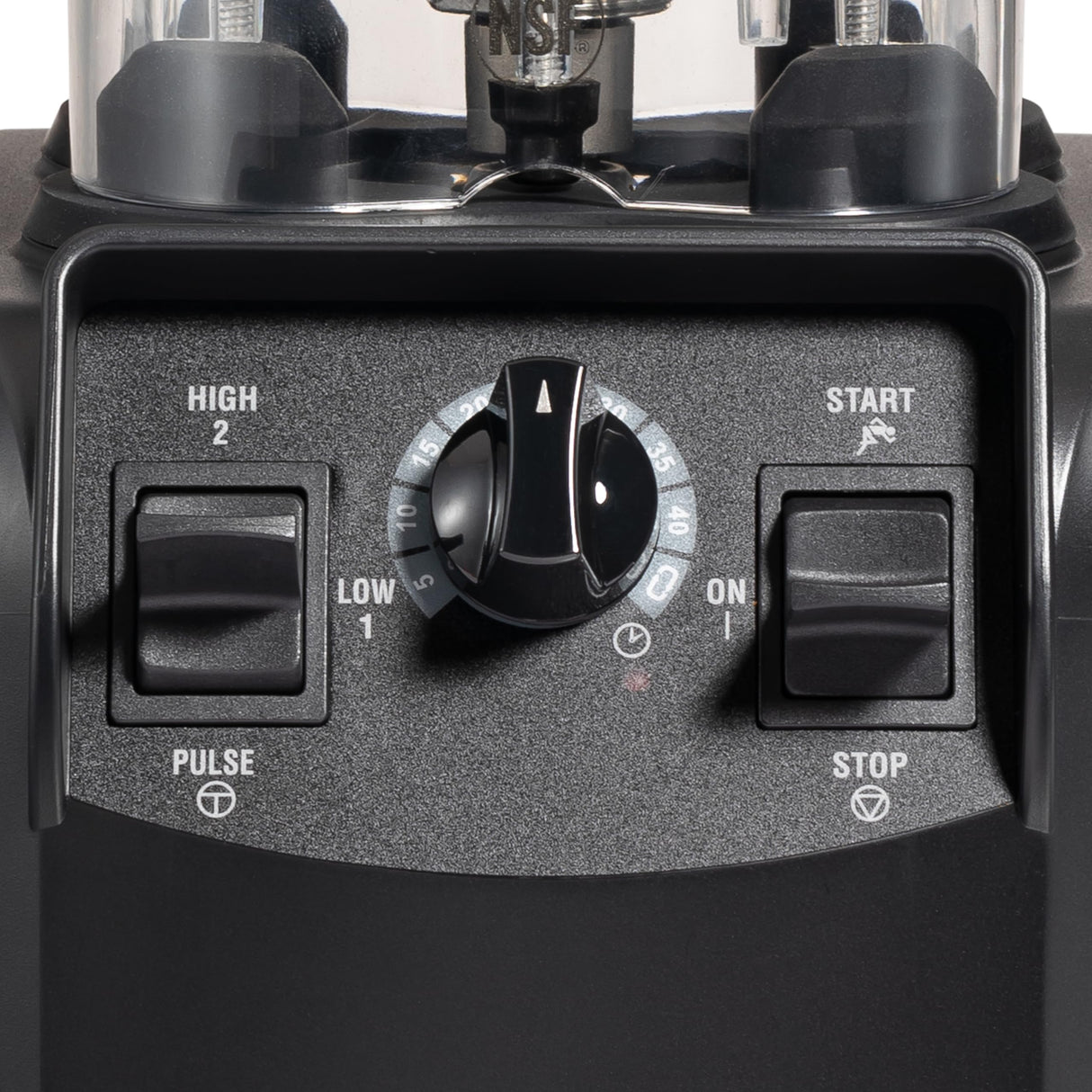 Hamilton Beach - HBH550R - Batidora Fury con temporizador y recipiente de 1,8L sin BPA