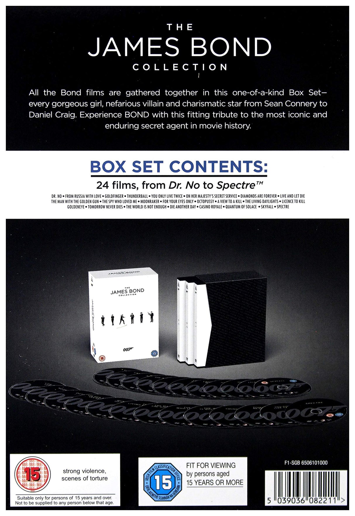 James Bond Boxset (24 Titles) DVD