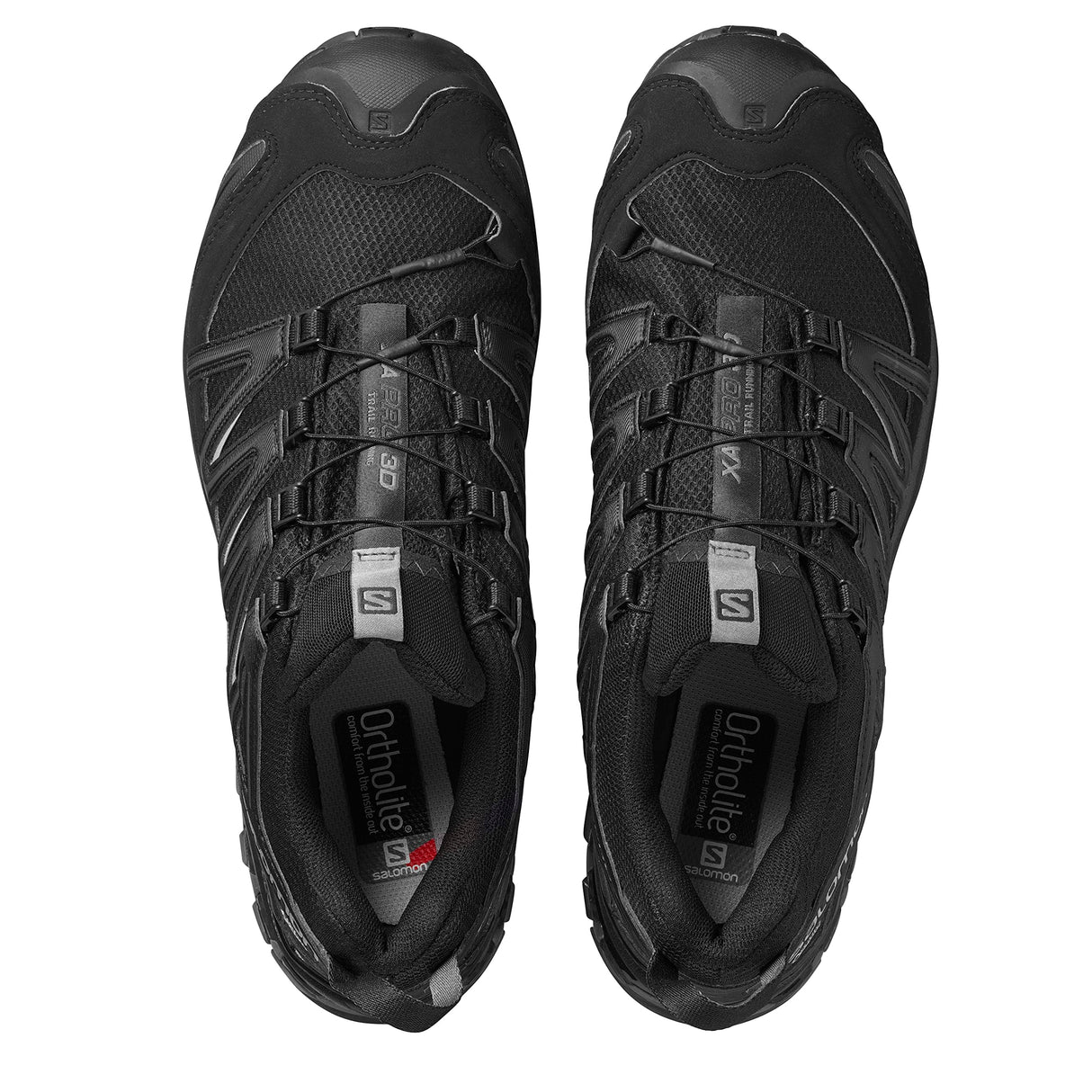 Salomon XA Pro 3D Gore-Tex Zapatillas de Trail Running para Hombre, Ajuste preciso, Agarre en todo tipo de terrenos, Impermeable, Black, 45 1/3