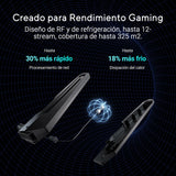 ASUS ROG Rapture GT-BE19000 - Router Gaming WiFi 7 tribanda (802.11be), 320 MHz y 4096-QAM, MLO, Dos Puertos 10G, AI WAN, Gaming Network, Aura RGB, AiMesh, Seguridad de Red, VPN, Guest Network Pro