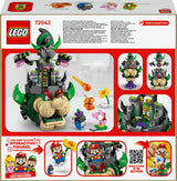 LEGO Super Mario Príncipe Florian y Bowser Castillo - Juego Interactivo con 4 Figuras Inc. Yoshi Rosa y Base para Jugar y Exponer - Regalo Gamer para Niños y Niñas de 9+ Años 72042