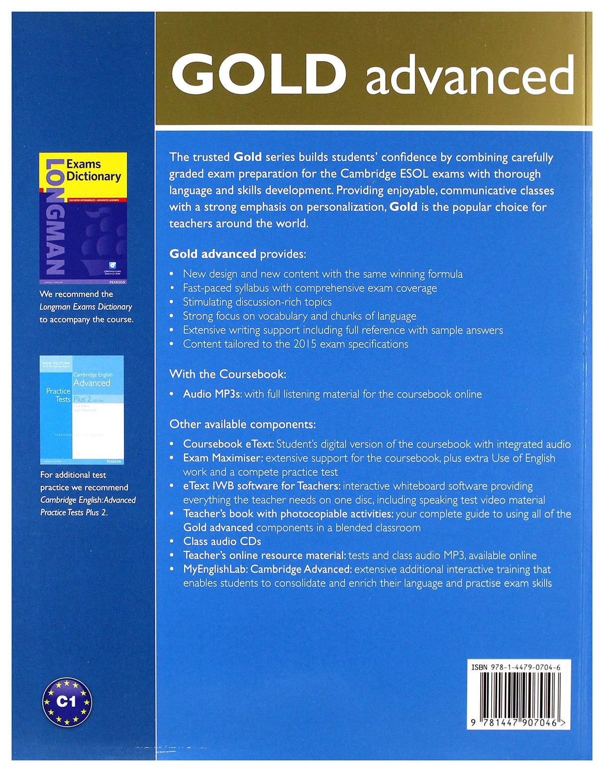 GOLD ADVANCED COURSEBOOK: Industrial Ecology
